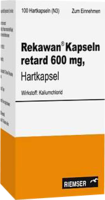 REKAWAN Kapseln retard 600 mg - 50St - Kalium