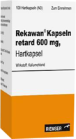 REKAWAN Kapseln retard 600 mg - 100St - Kalium