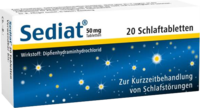 SEDIAT Tabletten - 20St - Beruhigung & Schlafen