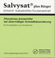 SALVYSAT plus Bürger Filmtabletten - 90St - Antitranspirant
