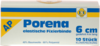 PORENA elast.Mullbinde 6 cm weiß o.Cello