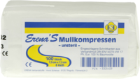 ERENA Mullkompr.7,5x7,5 cm unsteril 8fach - 100St