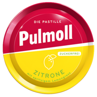 PULMOLL Hustenbonbons Zitrone+Vit.C zuckerfrei - 50g - Bonbons zuckerfrei