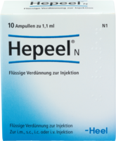 HEPEEL N Ampullen - 10St - Leber & Galle