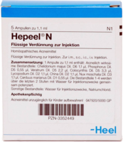 HEPEEL N Ampullen - 100St