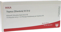 THYMUS GLANDULA GL D 12 Ampullen - 10X1ml