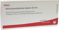 RETICULOENDOTHELIALES System GL D 15 Ampullen - 10X1ml