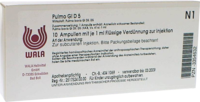 PULMO GL D 5 Ampullen - 10X1ml