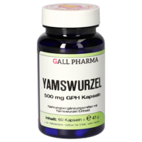 YAMSWURZEL 500 mg GPH Kapseln - 60St