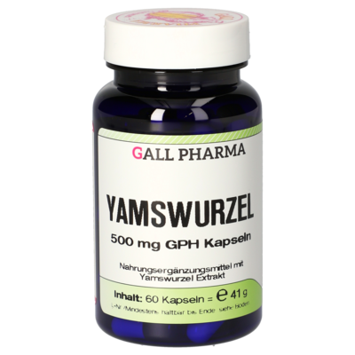 YAMSWURZEL 500 mg GPH Kapseln 60 St
