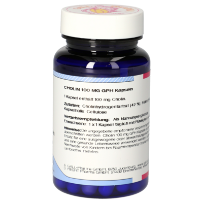CHOLIN 100 mg GPH Kapseln 60 St
