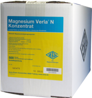MAGNESIUM VERLA N Konzentrat Plv.z.H.e.L.z.Einn. - 500St - Magnesium