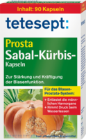TETESEPT Prosta Sabal-Kürbis-Kapseln - 90St - Prostatabeschwerden