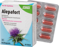 ALEPAFORT Mariendistel Hartkapseln - 30St - Leber & Galle