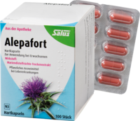 ALEPAFORT Mariendistel Hartkapseln - 100St - Leber & Galle