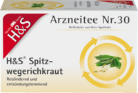 H&S Spitzwegerichkraut Filterbeutel - 20St - Heilkräutertees