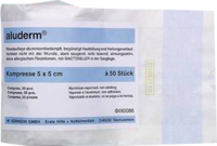 ALUDERM Kompressen 5x5 cm - 50St