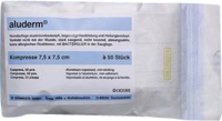 ALUDERM Kompressen 7,5x7,5 cm - 50St