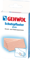 GEHWOL Schutzpflaster dick - 4St - Druck & Ballenschutz