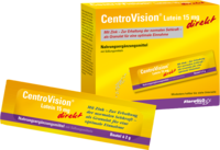 CENTROVISION Lutein 15 mg direkt Granulat - 3X28St - Für die Augen
