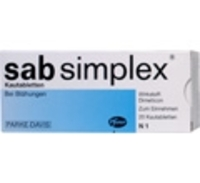 SAB simplex Kautabletten - 20St - Blähungen & Krämpfe