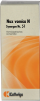 SYNERGON KOMPLEX 51 Nux Vomica N Tropfen - 50ml