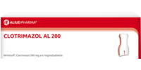 CLOTRIMAZOL AL 200 Vaginaltabletten - 3St - Vaginalpilz-Therapeutika