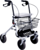 ROLLATOR Rehaforum silber