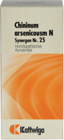 SYNERGON KOMPLEX 25 Chininum arsenicosum N Tabl. - 100St