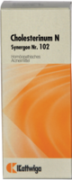 SYNERGON KOMPLEX 102 Cholesterinum N Tropfen - 50ml
