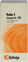 SYNERGON KOMPLEX 103 Rubia S Tabletten - 100St
