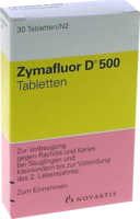 ZYMAFLUOR D 500 Tabletten - 30St - Iod & Fluor