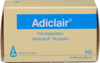 ADICLAIR Filmtabletten - 100St - Mund- & Darmpilz
