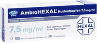 AMBROHEXAL Hustentropfen 7,5 mg/ml - 100ml - Hustenlöser