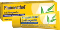 PINIMENTHOL Erkält.Salbe Euc/Kief/Menthol Creme - 20g - Erkältungssalbe & Inhalation
