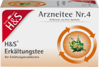 H&S Erkältungstee V Filterbeutel - 20St - Heilkräutertees