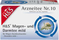 H&S Magen- und Darmtee mild Filterbeutel - 20St - Heilkräutertees