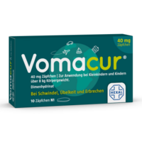 VOMACUR 40 Suppositorien - 10St - Übelkeit & Schwindel
