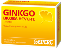 GINKGO BILOBA HEVERT Tabletten - 300St - Hevert
