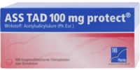 ASS TAD 100 mg protect magensaftres.Filmtabletten - 100St - Blutverdünnung