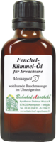 FENCHEL KÜMMEL Öl f.Erwachsene Massageöl - 50ml