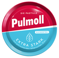 PULMOLL Hustenbonbons extra stark zuckerfrei - 50g - Bonbons zuckerfrei