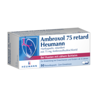 AMBROXOL 75 retard Heumann Kapseln - 50St - Hustenlöser
