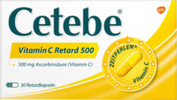 CETEBE Vitamin C Retardkapseln 500 mg - 30St - Vitamine