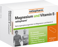 MAGNESIUM UND VITAMIN E ratiopharm Kapseln - 60St - Magnesium
