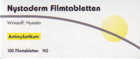 NYSTADERM Filmtabletten - 100St - Mund- & Darmpilz