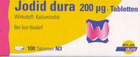 JODID dura 200 µg Tabletten - 100St - Iod & Fluor