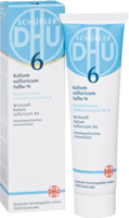 BIOCHEMIE DHU 6 Kalium sulfuricum N D 4 Salbe - 50g - DHU Salben & Lotion