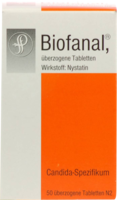 BIOFANAL überzogene Tabletten - 50St - Haut & Nagelpilz