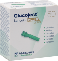 GLUCOJECT Lancets PLUS 33 G - 50St